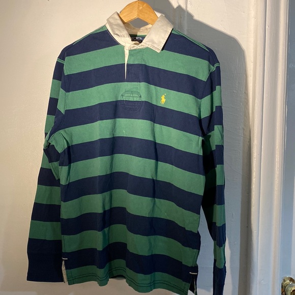 L/S Polo Shirt, Polo by Ralph Lauren, Large - Picture 5 of 6
